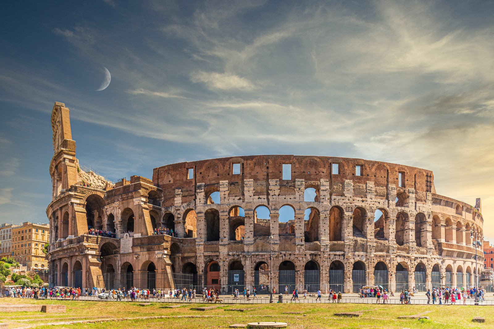 Imagem do Coliseu em Roma
