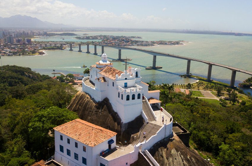 Imagem da vista para o mar em Espirito Santo